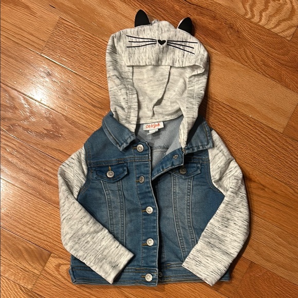 Cat & Jack Jacket with Kitty Hood - Picture 1 of 2